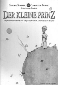 Zum Herunterladen des Programmheftes bitte auf das Bild klicken! Der Kleine Prinz Programmheft