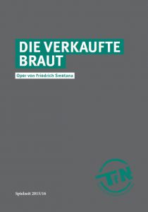 Friedrich Smetana die Verkaufte Braut Programmheft Ivo Zöllner TfN